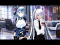 【Blue Archive】Ako & Iori「Back it up」【ブルアカ MMD アコ イオリ】
