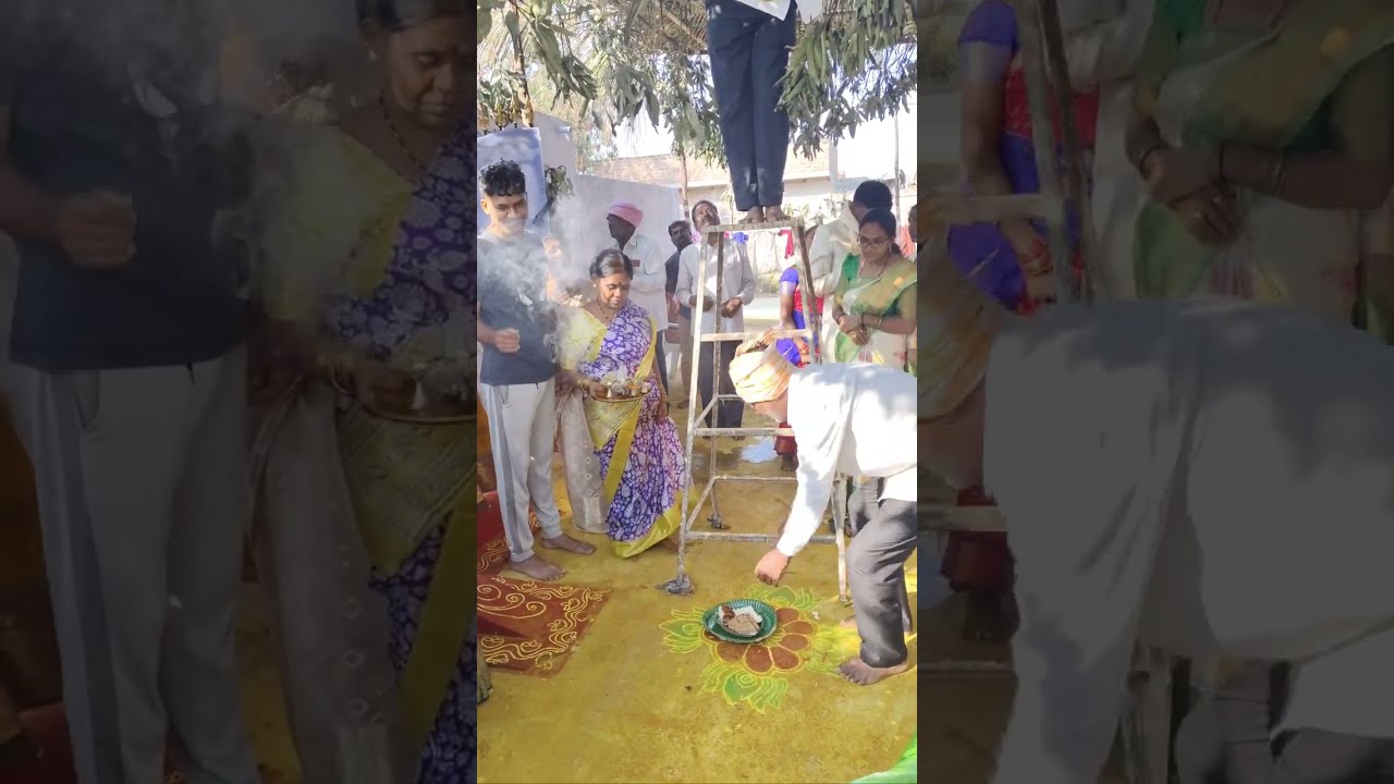 #vlog||. పందిరి గుంజలకి మొక్కితే… వెనక నుంచి వీపు మీద మర్దన 😅 | |పెళ్లి సరదాలు🤣||@me&mythoughts