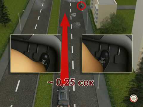Видео: Какой средний тормозной путь у автомобиля?