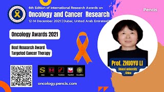 Prof. Zhuoyu Li, Shanxi university, China, Best Research Award