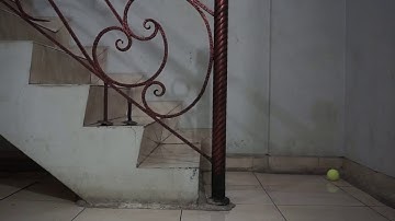 bouncing ball down stairs reference #2