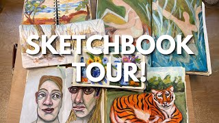 What's Been Inspiring Me: Double Sketchbook Tour