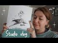 Daily studio vlog  episode 1  on termine un flash tattoo ensemble  anemone studiovlog