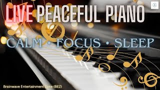 🔴 LIVE - Relaxing Piano Music for Instant Stress Relief | Calming Meditation & Soft Piano Music