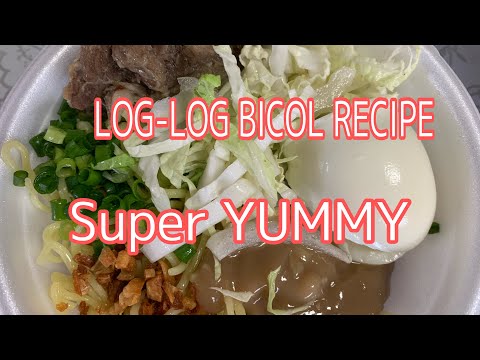 HOW TO MAKE LOG-LOG  (BICOL RECIPE)