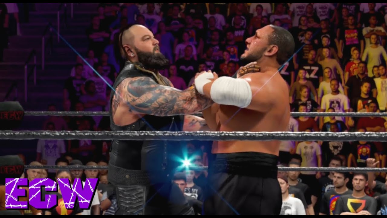Jimmy Vs. Sam Samoa Joe vs Jimmy Uso: ECW Week 2 - WWE2K24 Universe - YouTube