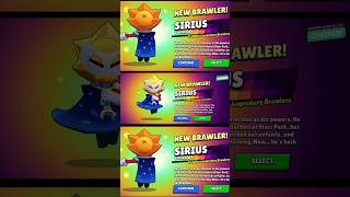 Sirius Unlock Animation! 🌟 #brawlstars
