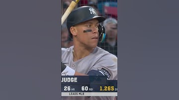 Thumbnail of Aaron Judge gets MVP chants at Fenway 👀 #baseball #mlb #mvp #aaronjudge #yankees