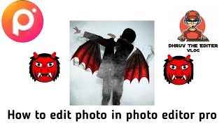 How to edit photo in Photo Editor pro ll devil 😈 ll screenshot 4