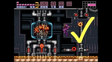 Super Metroid Challenge #1 – The Solution