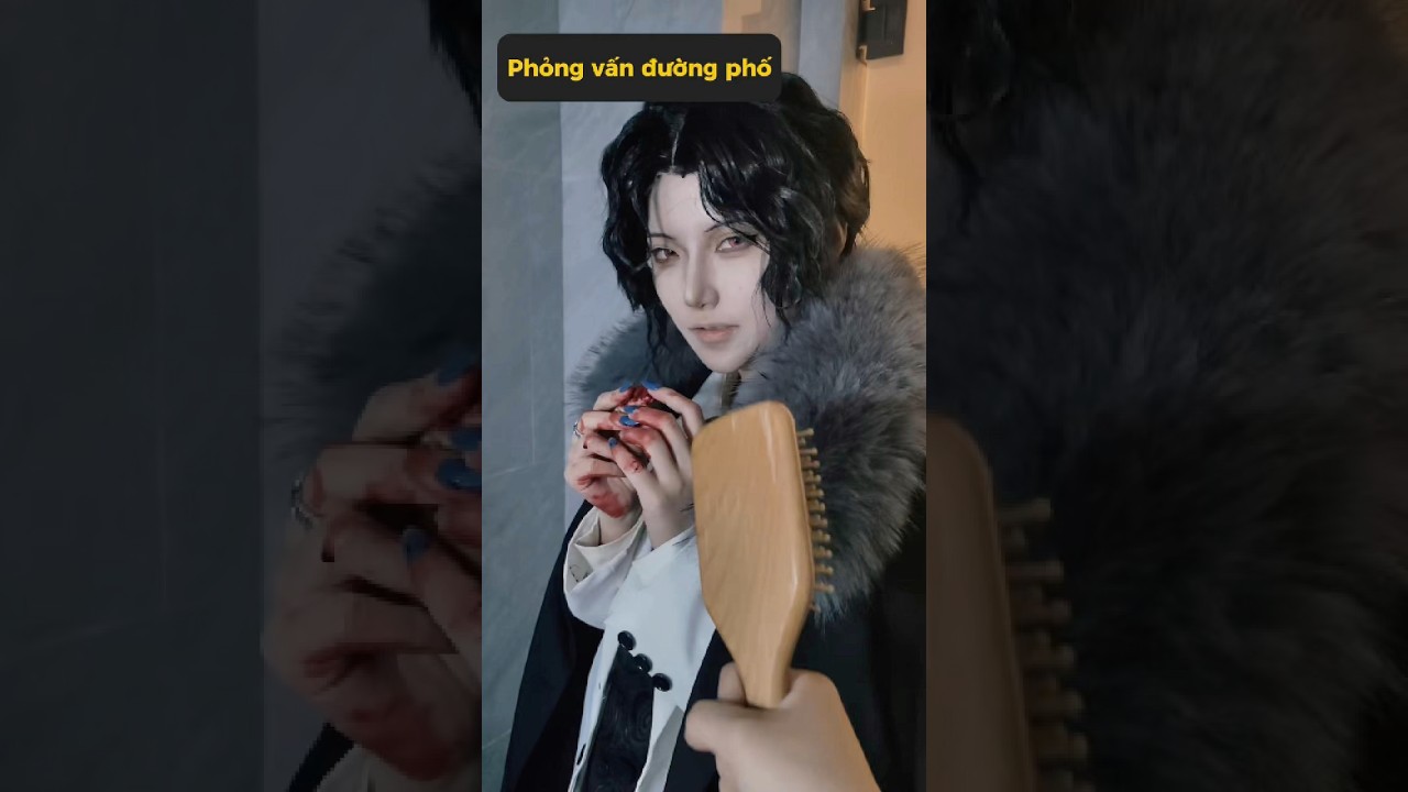 Phỏng vấn đường phố #meowcosplay #shorts