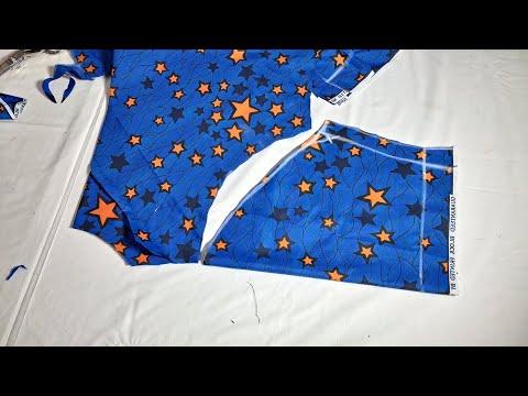 how to cut african dress How I Sewed my Flarred Circle Short Dress-African print