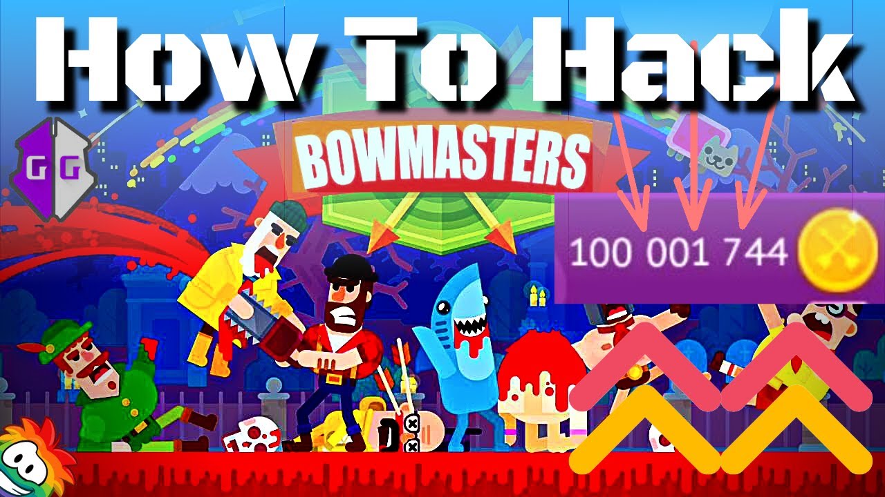 INFINITE coins in BOWMASTER (glitch) (game guardian)