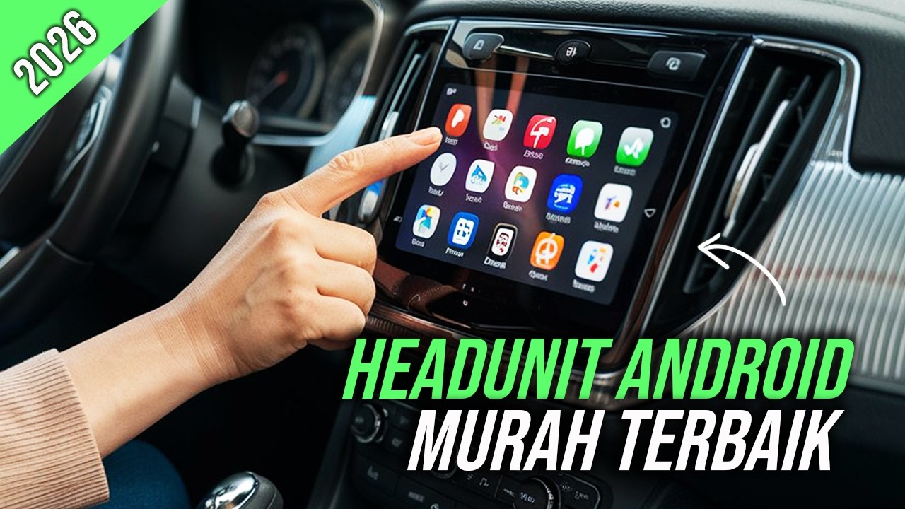 GA NYAMPE SEJUTA‼️Inilah 5 Headunit Android Double Din Terbaik 2026
