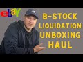 My Bstock Costco Liquidation Haul Pallet Unboxing - eBay Reseller Sourcing