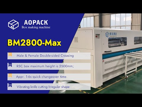 Boxmaker BM 2800 MAX – video