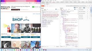 Web cache poisoning via ambiguous requests (PortSwigger)