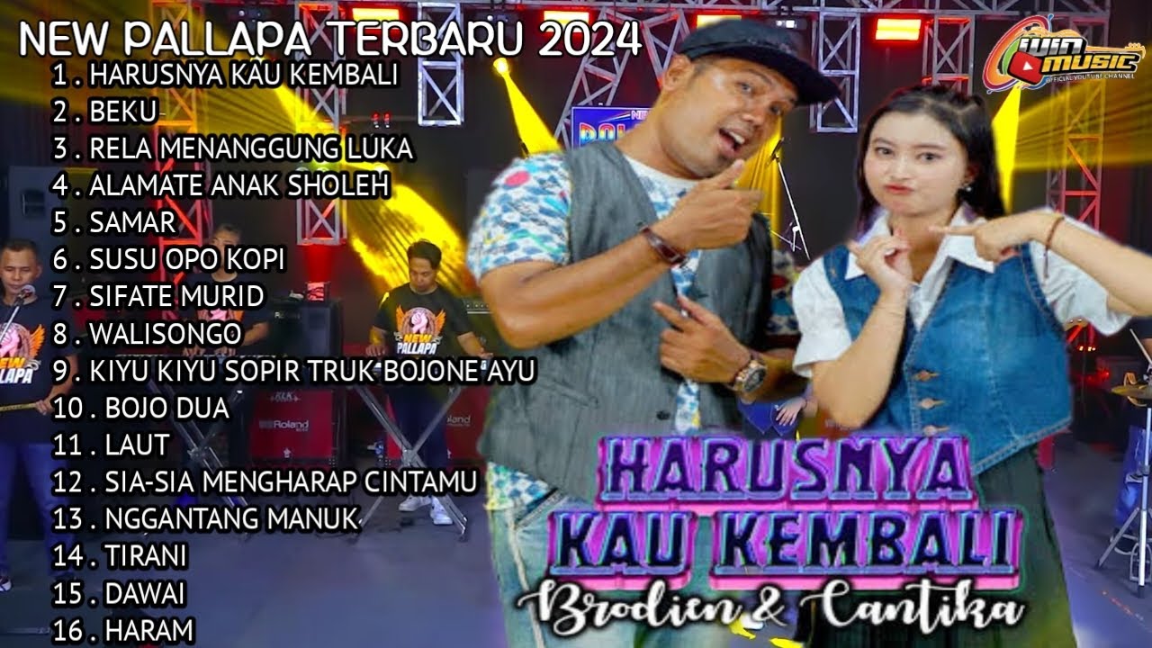 NEW PALLAPA FULL ALBUM TERBARU 2024 || harusnya kau kembali - beku - rela mananggung luka