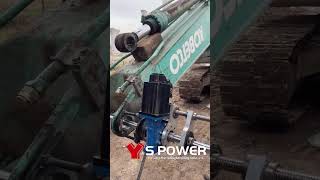 Bore Welding Machine S Power Excavator Repair#lineboring #excavator #welding #excavator #lineboring