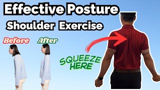 Posture Exercise That I Teach To My Clients - Shoulder Retractions At Neutral Position
