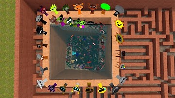 Nightmare Sprunki Nextbot Chase me in Maze Gmod !