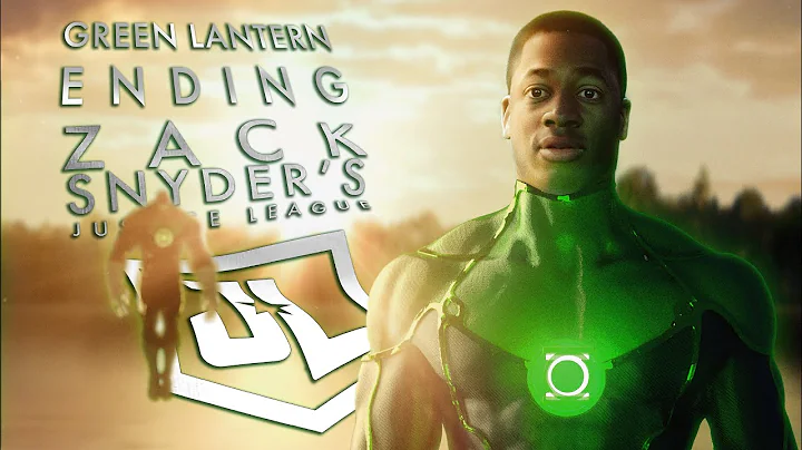 BATMAN meets GREEN LANTERN in Zack Snyder's Justic...