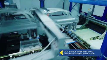 #HXCP HX60 PLUS High Speed Hardcover Case Making Machine