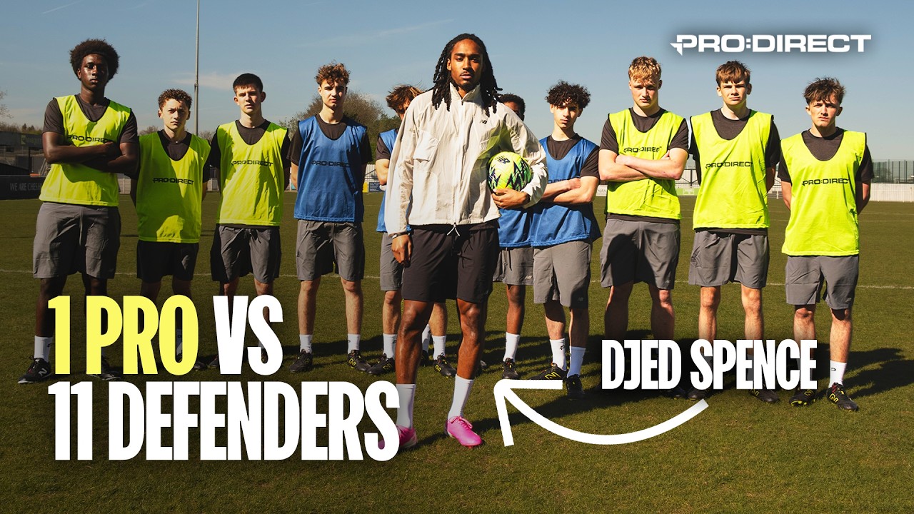 England's DJED SPENCE vs 11 DEFENDERS... Who Wins? šš„