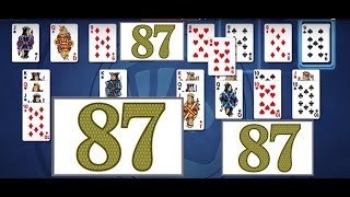 Microsoft Solitaire Collection | FreeCell | Hard | August 18 2016 | 87 moves!