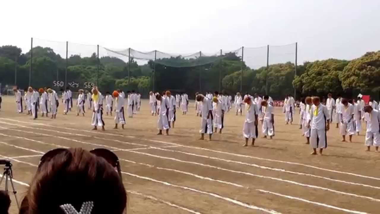 藤沢西高校 体育祭 黄色組ca 14 6 3 Youtube
