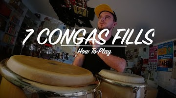 How To Play 7 Congas Fills