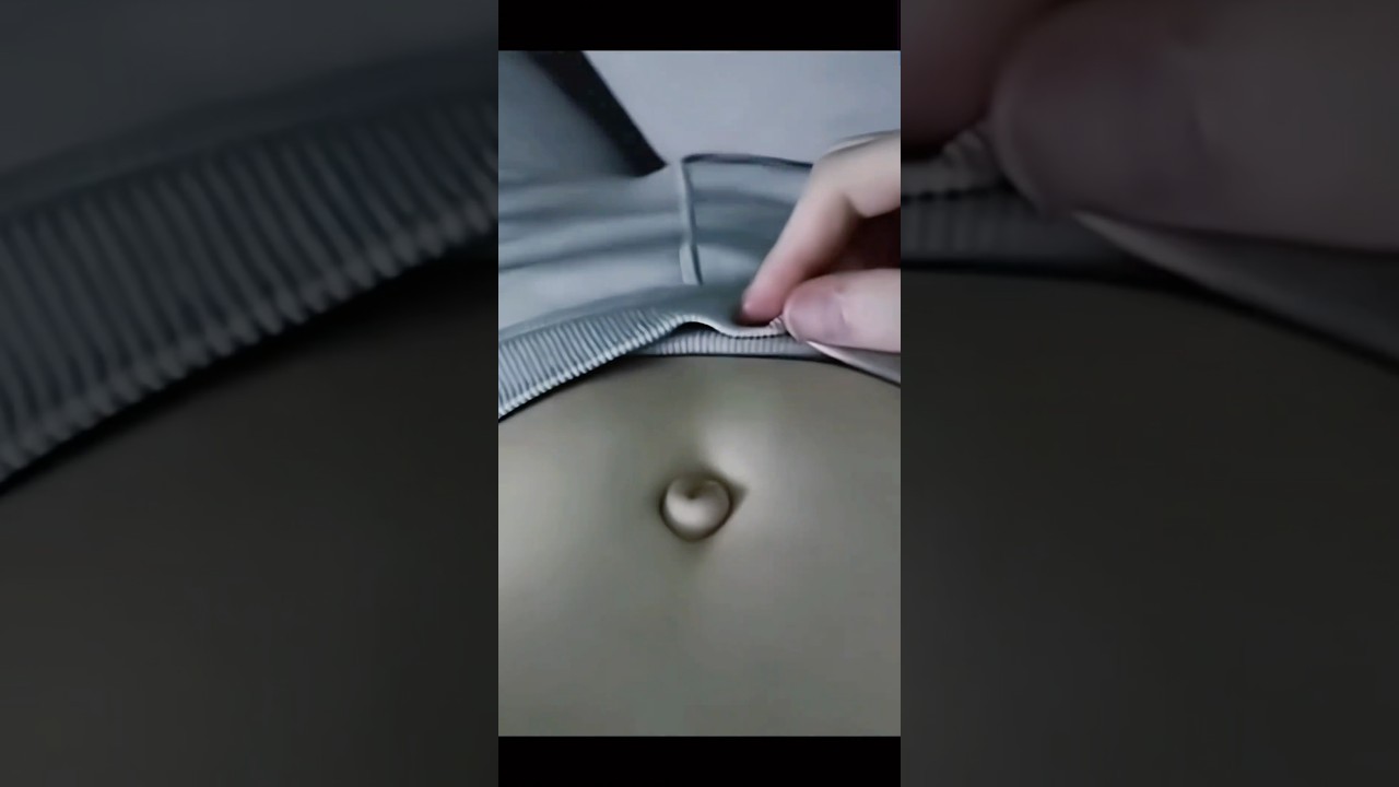 Woaaaaah! Innie to outie hardcore belly button! 