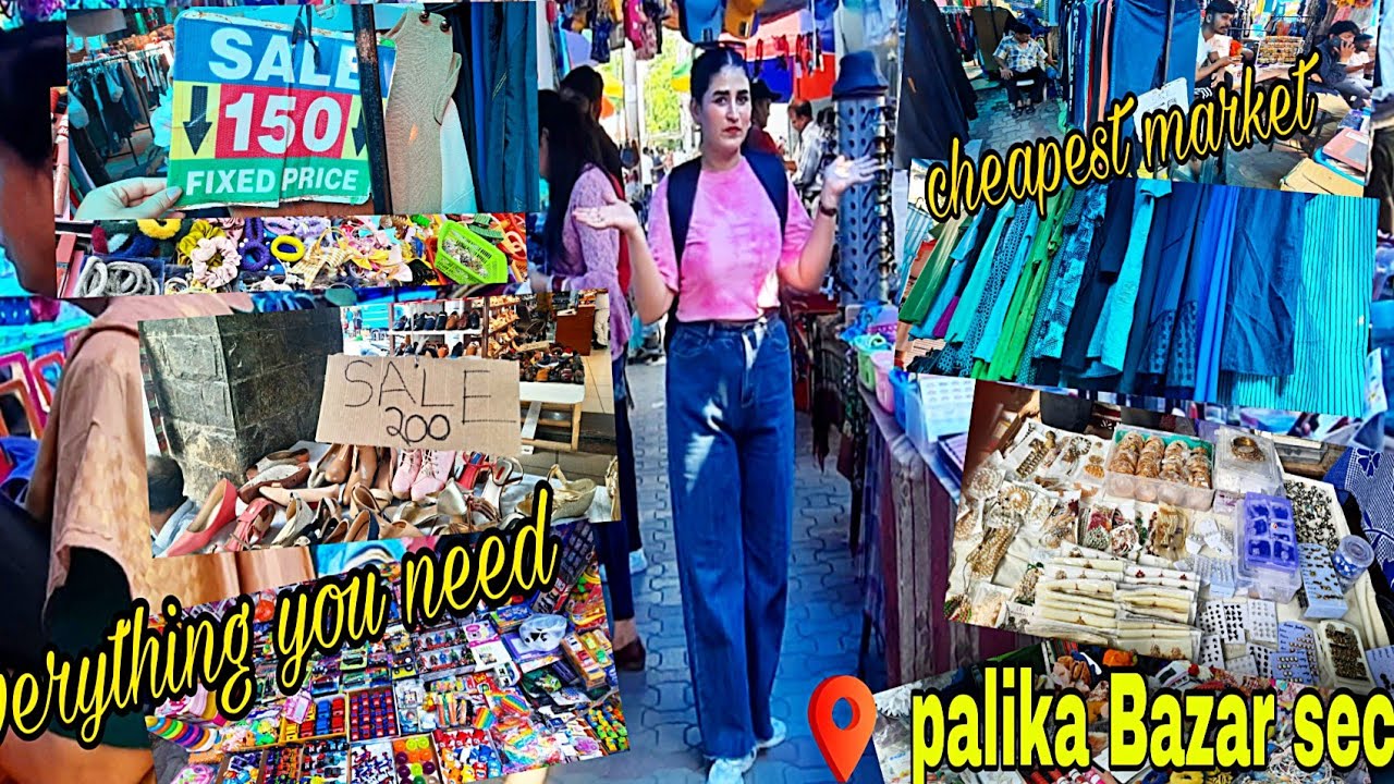 come shopping with me explore the market palika bazar sector 19