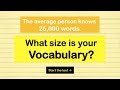 Can You Pass an SAT Vocabulary Test? - 80% Fail!