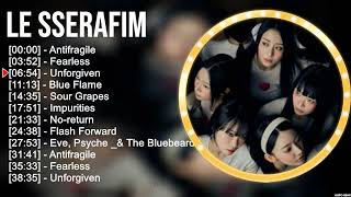 L E S S E R A F I M  Album 2023  Top 10 Best   Greatest Hits