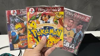 COMPREI O JOGO DO POKEMON PARA PS2!! (SERA QUE FUNCIONOU?)