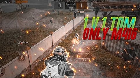 😱 Conqueror Player Challenge me 1v1 TDM M416 BGMI