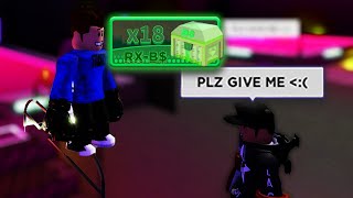 OPENING R$1 MILLION worth of ROBUX CHESTS in Roblox Boxing League