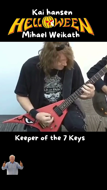 Kai hansen & Mihael Weikath - DEMO - KEEPER OF THE 7 KEYS #helloween  #music #rock #heavymetal