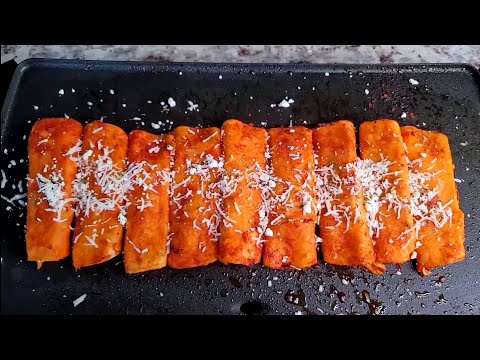 Chicken enchiladas QUICK + EASY