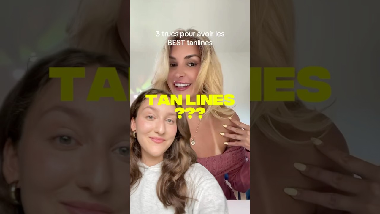 La mode des tan lines ☀️👙