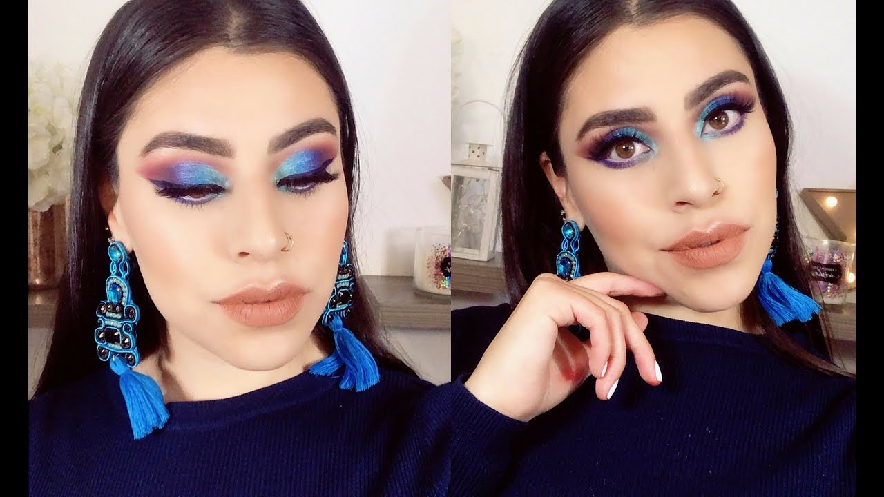 MAQUILLAJE CON LA PALETA ELSA DE BEAUTY CREATIONS ♥ ELSA MAKEUP TUTORIAL | Majo Torres