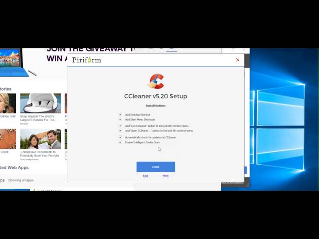 ccleaner update 520 And demo of ccleaner 520 cleaning up