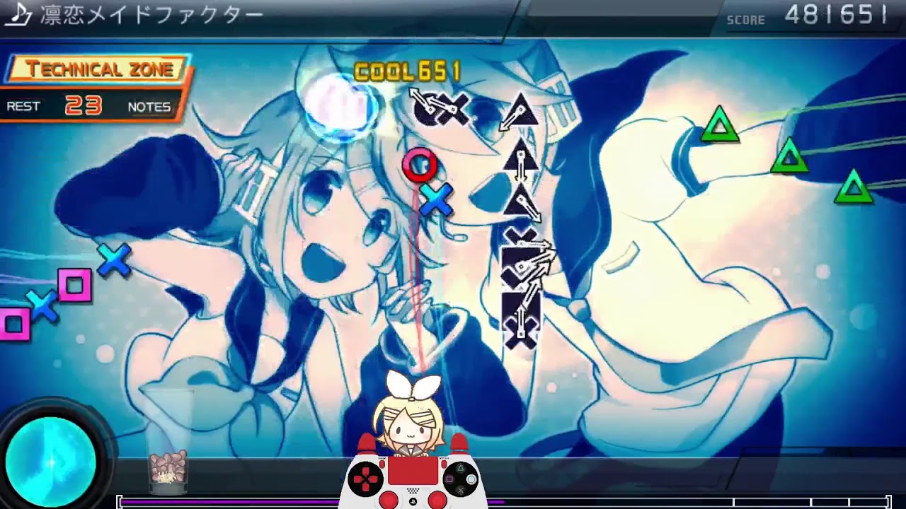 凛恋メイドファクター Perfect Project Diva F2nd Jp Edit Youtube