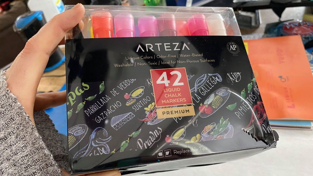 Arteza Chalk Marker Product Review (Better, Budget or Both) YouTube
