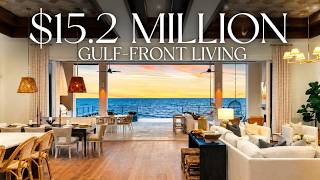 INSIDE A $15.2M MODERN GULF-FRONT SANCTUARY ON BONITA BEACH