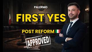BREAKING: Palermo Grants Italian Citizenship After the 2025 Reform (First Post-Reform “YES”) Content