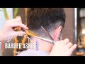 【ASMR】💈リフレッシュできる鋏と櫛の音フェチ：Refreshing scissors sounds and comb