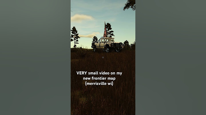It's not done yet not even close but I will be posting more farming sim videos