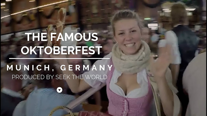 OKTOBERFEST IS THE WORLD'S LARGEST VOLKSFEST